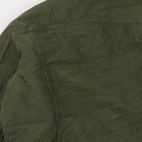 Lee Mens Green Jacket Size M Button