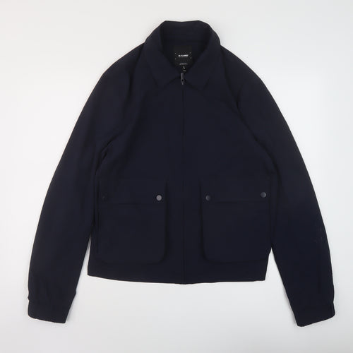 River Is Mens Blue Jacket Size M Zip