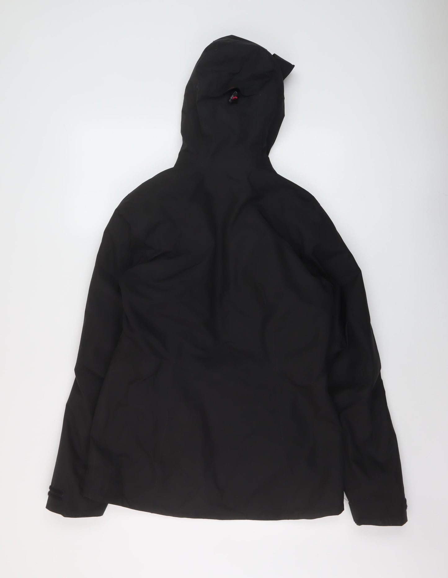DECATHLON Womens Black Rain Coat Coat Size XS Zip