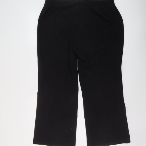 Berkertex Womens Beige Polyester Trousers Size 18 L27 in Regular Button