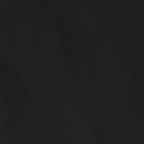 Miss Selfridge Womens Black Polyester Jacket Suit Jacket Size 10