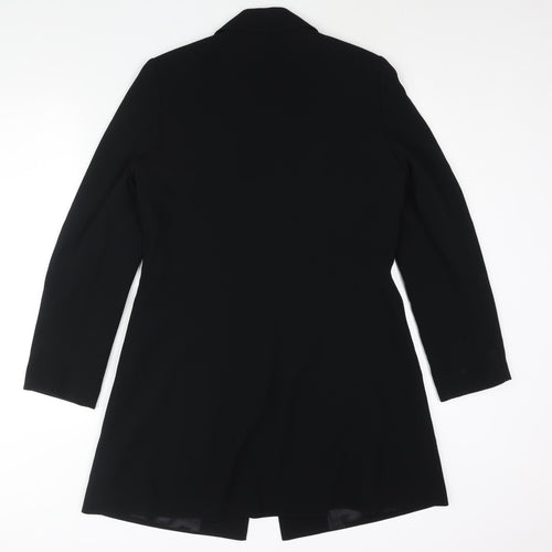 Planet Womens Black Jacket Size 12 Button