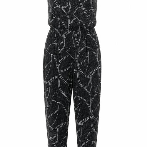 Topshop Womens Black Nylon Jumpsuit One-Piece Size 8 L27 in Pullover - Glitter