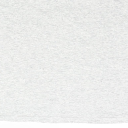 Marks and Spencer Womens Grey Cotton Basic Blouse Size XL Square Neck - Bandeau