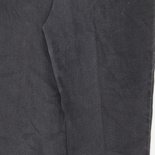 Marks and Spencer Womens Grey Cotton Jegging Jeans Size 14 L29 in Regular