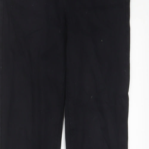 River Island Womens Black Cotton Skinny Jeans Size 10 L28 in Regular Zip