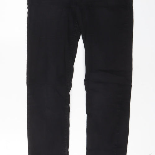 ORSAY Womens Black Cotton Skinny Jeans Size 30 in L30 in Regular Zip
