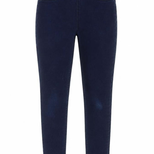 Matalan Girls Blue Cotton Jegging Jeans Size 9 Years L21.5 in Regular Pullover
