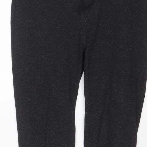 FOREVER 21 Womens Grey Viscose Trousers Size S L26 in Regular Snap