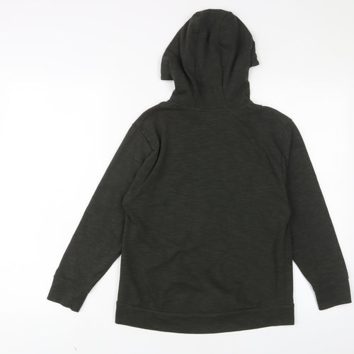 NEXT Boys Green Polyester Pullover Hoodie Size 9 Years Pullover