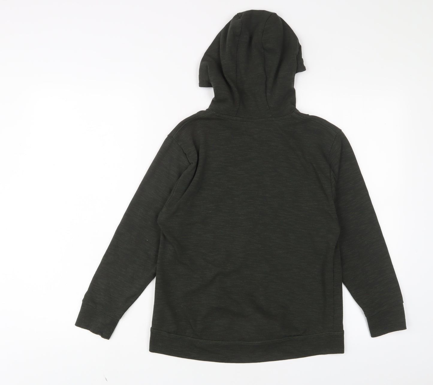 NEXT Boys Green Polyester Pullover Hoodie Size 9 Years Pullover