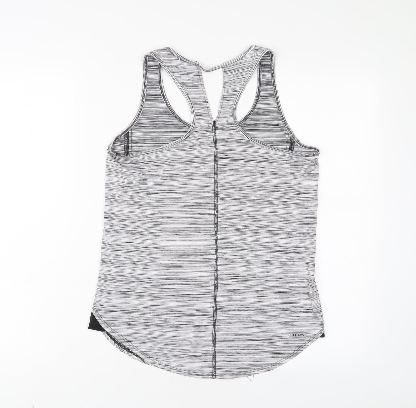 RBX Womens Grey Polyester Basic Tank Size S Scoop Neck Pullover