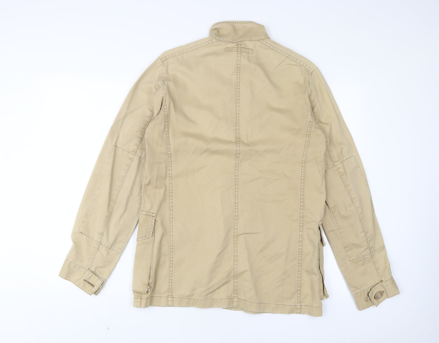 French Connection Womens Beige Jacket Size 8 Zip