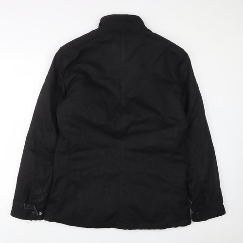 Marks and Spencer Mens Black Jacket Size M Zip