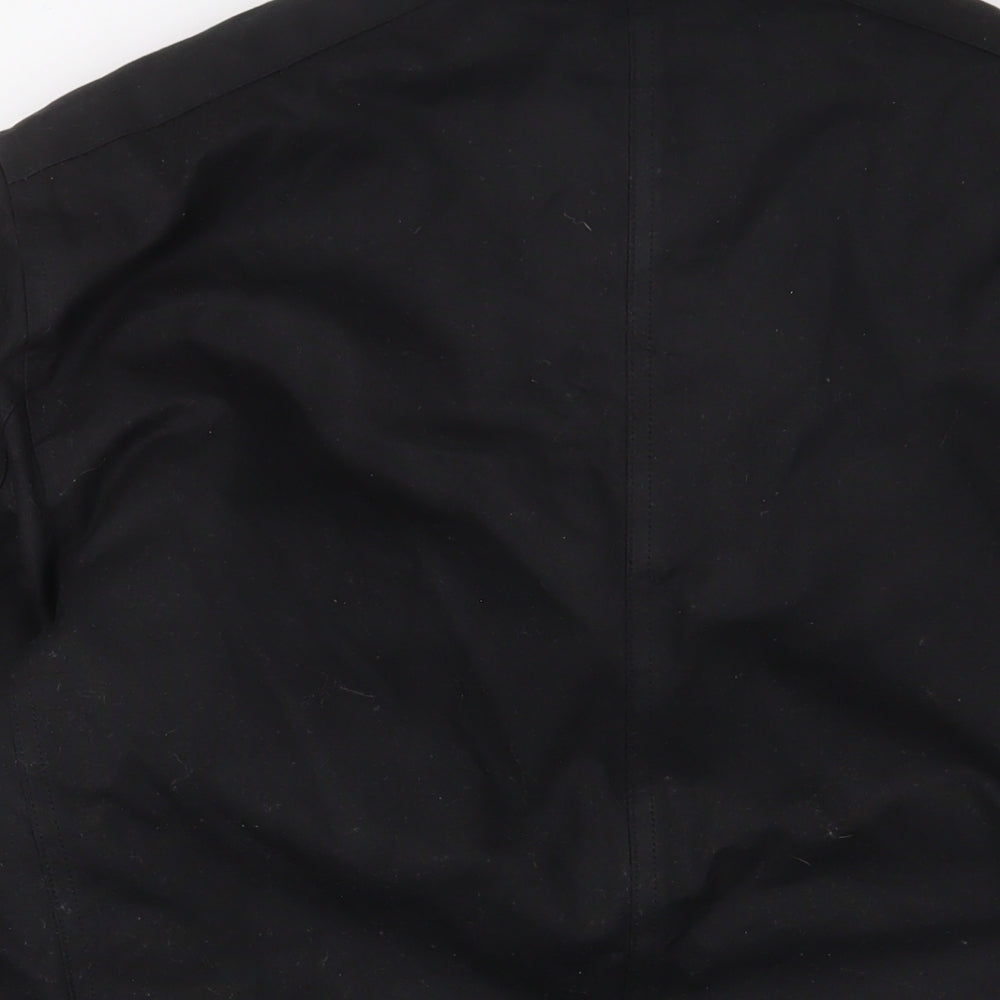 Marks and Spencer Mens Black Jacket Size M Zip