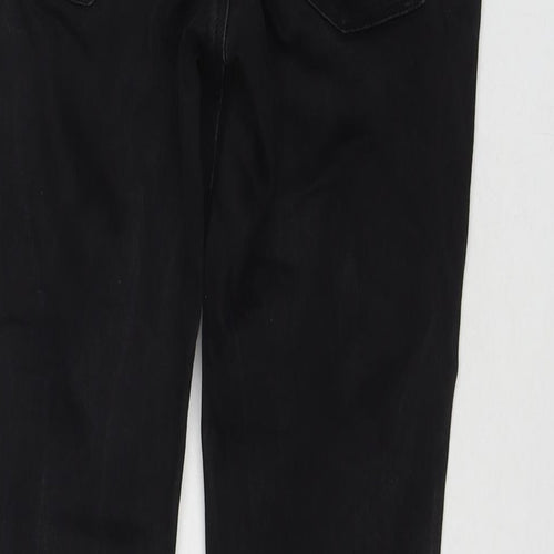 ASOS Womens Black Cotton Skinny Jeans Size 28 in L28 in Regular Zip