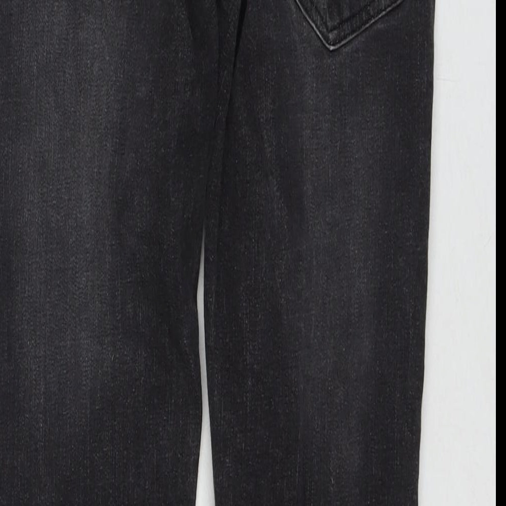 Denim & Co. Mens Black Cotton Skinny Jeans Size 30 in L30 in Regular Zip