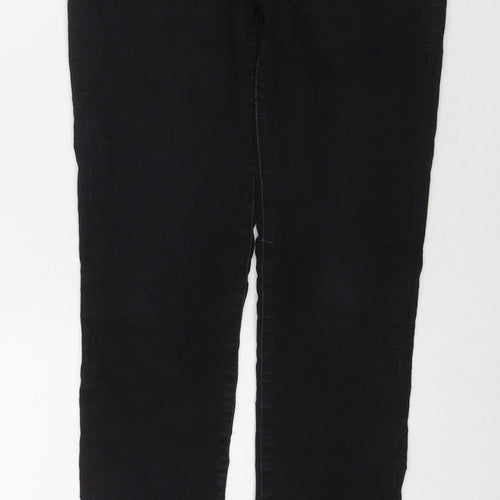 Gap Womens Black Cotton Skinny Jeans Size 8 L29 in Regular Zip