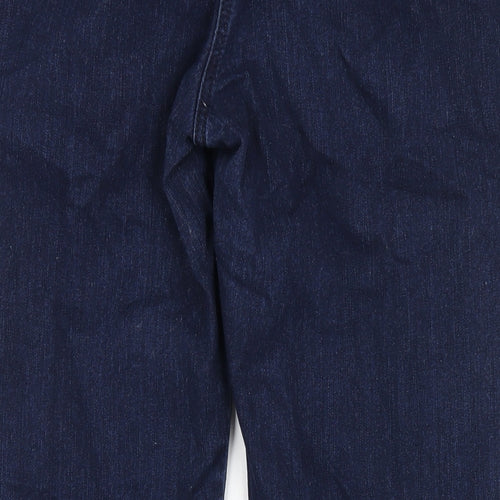 Bonmarché Womens Blue Cotton Jegging Jeans Size 16 L29 in Regular