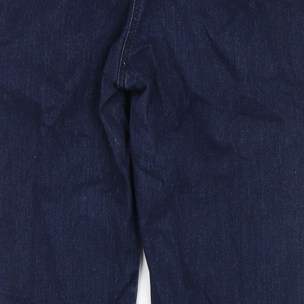 Bonmarché Womens Blue Cotton Jegging Jeans Size 16 L29 in Regular