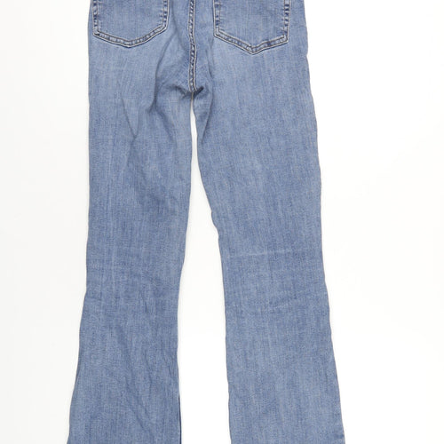 BDG Womens Blue Cotton Flared Jeans Size 27 in L32 in Regular Zip
