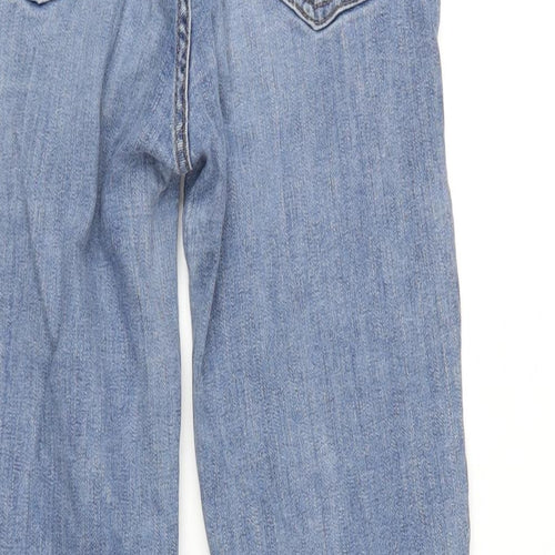 BDG Womens Blue Cotton Flared Jeans Size 27 in L32 in Regular Zip