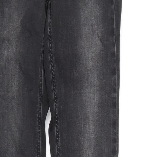 H&M Womens Black Cotton Skinny Jeans Size 29 in L32 in Regular Zip