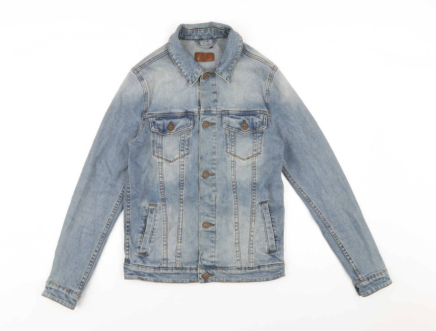 ASOS Mens Blue Jacket Size XS Button