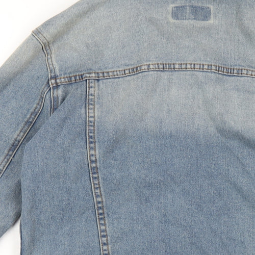 ASOS Mens Blue Jacket Size XS Button