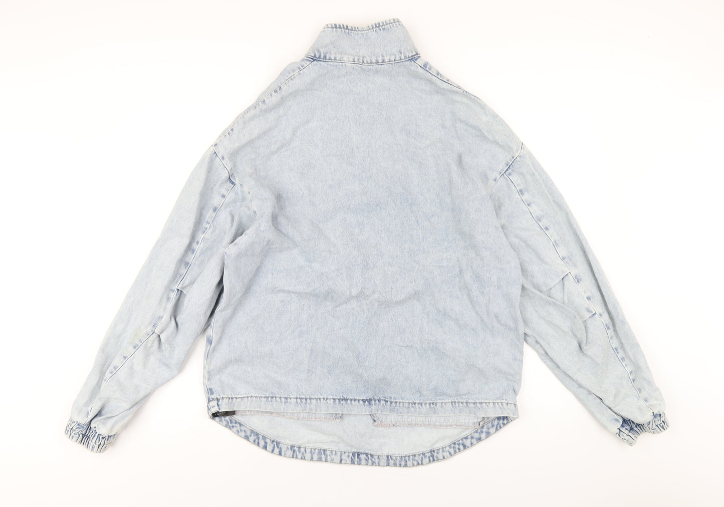 Zara Womens Blue Jacket Size S Zip