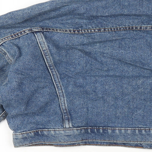 ASOS Womens Blue Jacket Size 8 Button