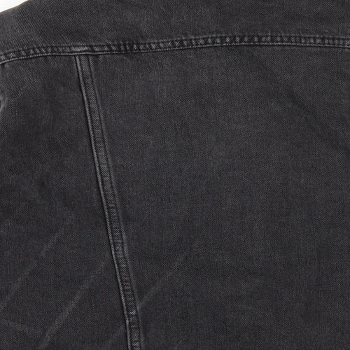 Topshop Womens Black Jacket Size 6 Button