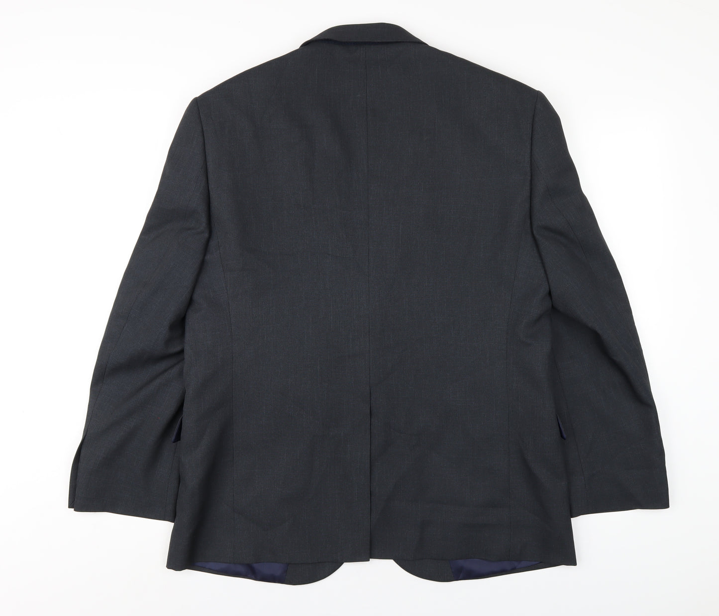 Taylor & Wright Mens Grey Polyester Jacket Blazer Size 42 Regular