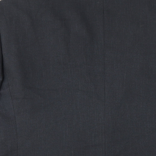 Taylor & Wright Mens Grey Polyester Jacket Blazer Size 42 Regular