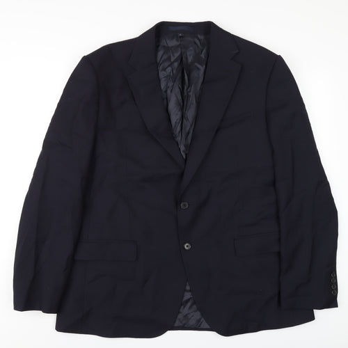 Marks and Spencer Mens Beige Viscose Jacket Blazer Size 44 Regular