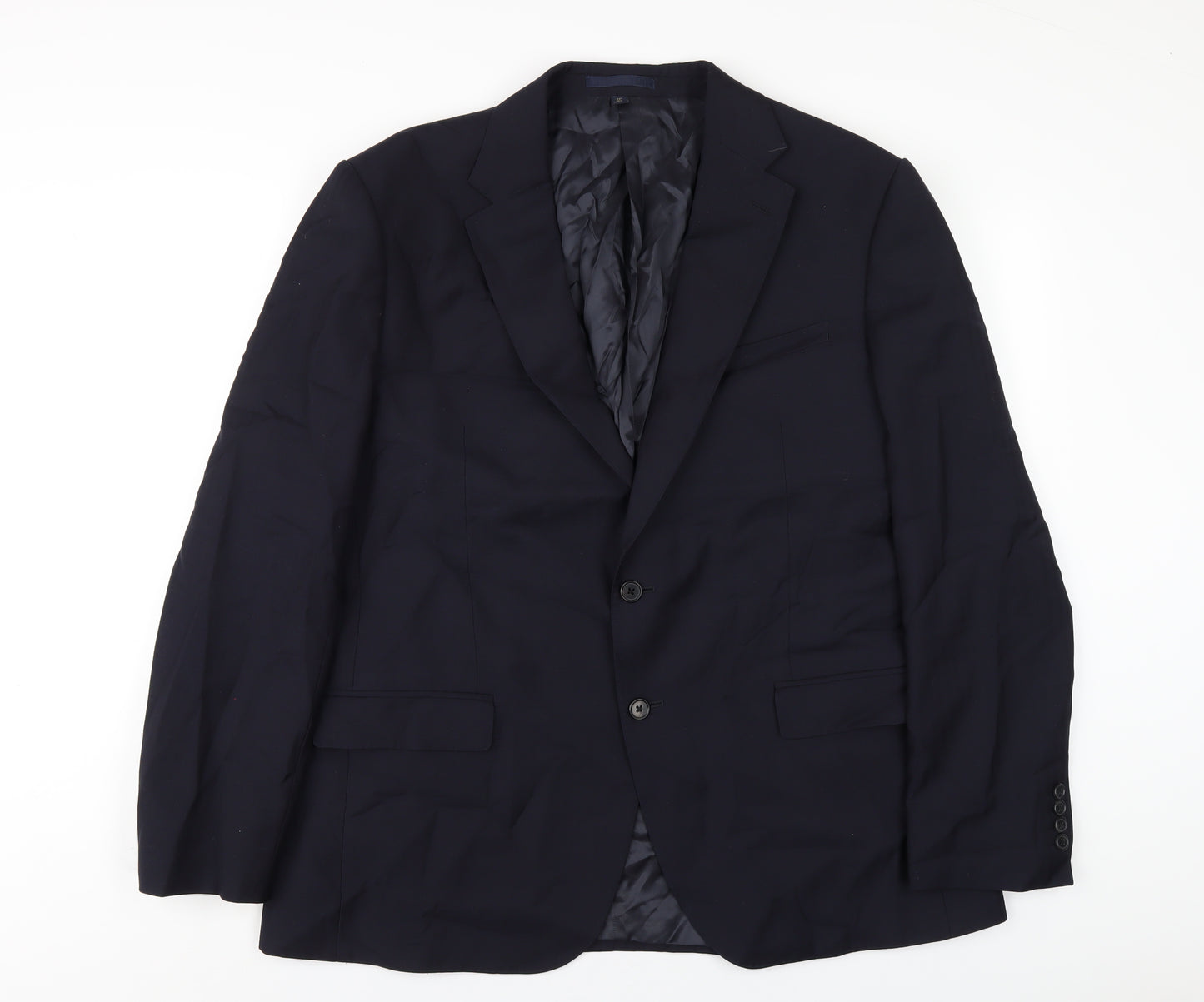 Marks and Spencer Mens Beige Viscose Jacket Blazer Size 44 Regular