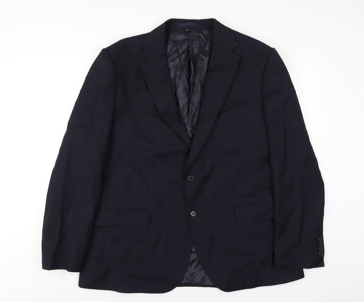 Marks and Spencer Mens Beige Viscose Jacket Blazer Size 44 Regular