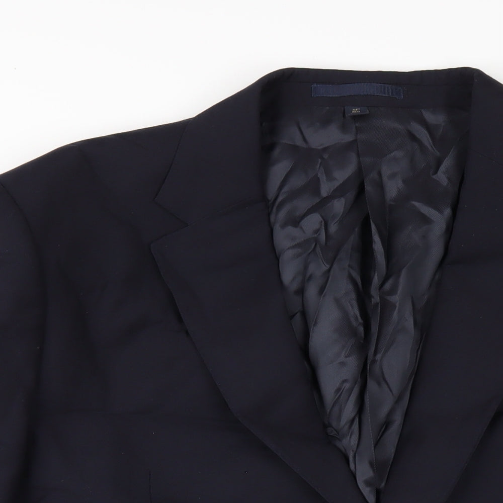 Marks and Spencer Mens Beige Viscose Jacket Blazer Size 44 Regular