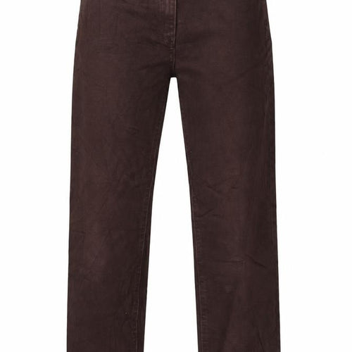 NEXT Womens Brown Cotton Blend Straight Jeans Size 6 L26 in Regular Zip - Emma Willis.