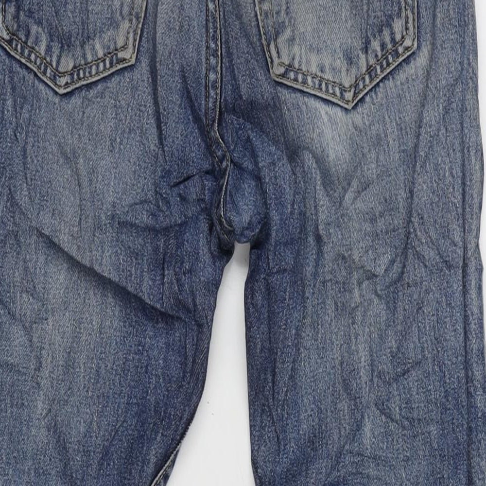 Gap Mens Blue Cotton Straight Jeans Size 38 in L26 in Regular Zip