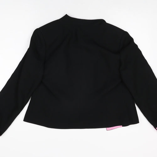 Helen Sykes Womens Black Jacket Size 10