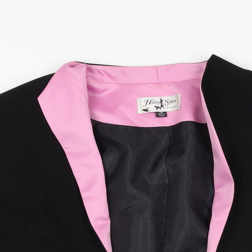 Helen Sykes Womens Black Jacket Size 10