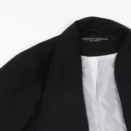 Dorothy Perkins Womens Black Jacket Blazer Size 12
