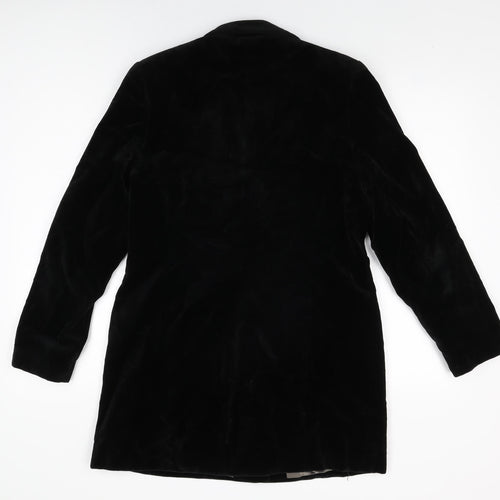 Dorothy Perkins Womens Black Jacket Coat Size 14 Button