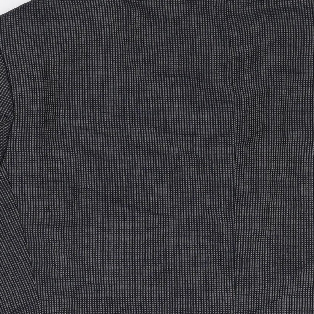 Marks and Spencer Mens Grey Wool Jacket Suit Jacket Size 42 Regular
