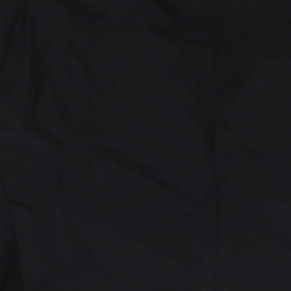 Marks and Spencer Mens Black Polyester Jacket Suit Jacket Size 46 Regular