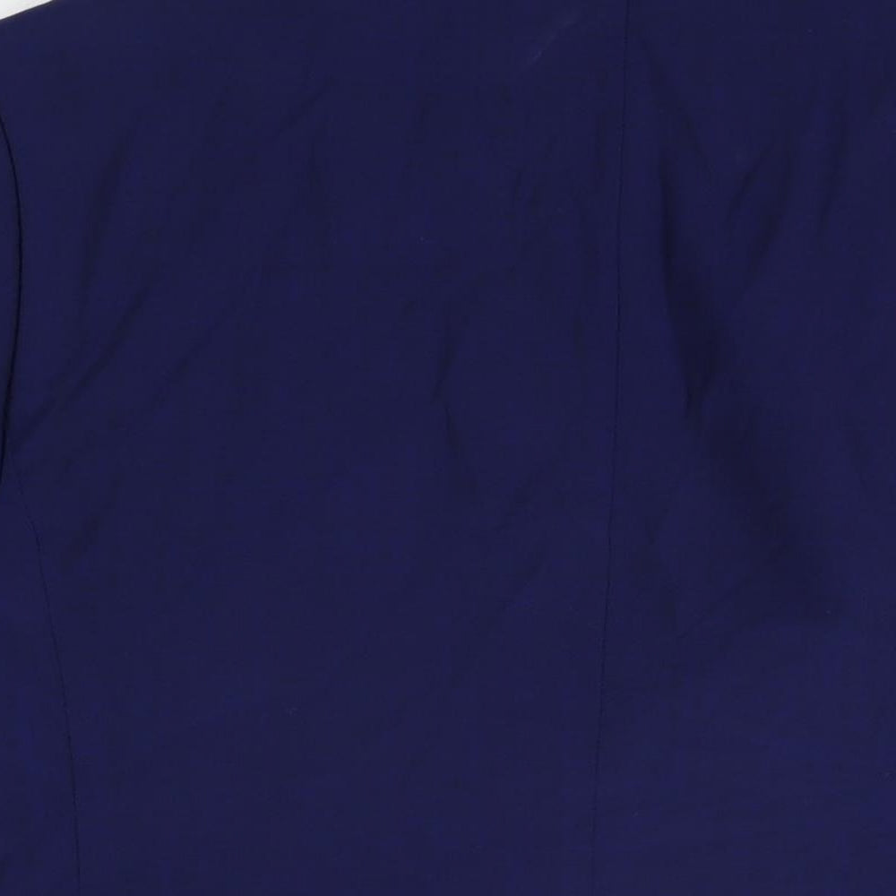 Marks and Spencer Mens Blue Wool Jacket Suit Jacket Size 40 Regular