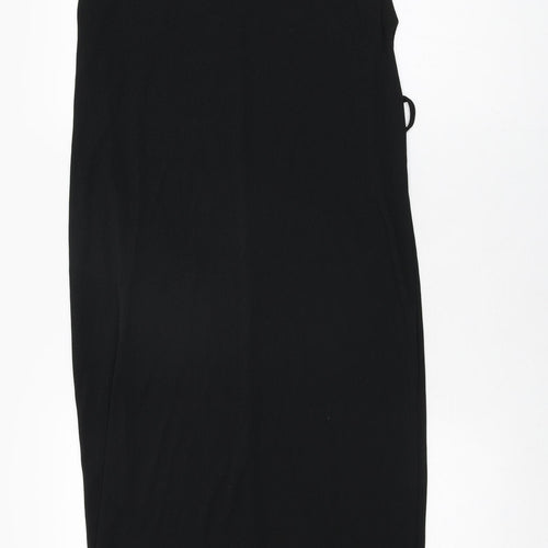 Missguided Womens Black Polyester Shift Size 10 Round Neck Pullover