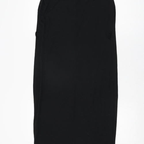 Missguided Womens Black Polyester Shift Size 10 Round Neck Pullover