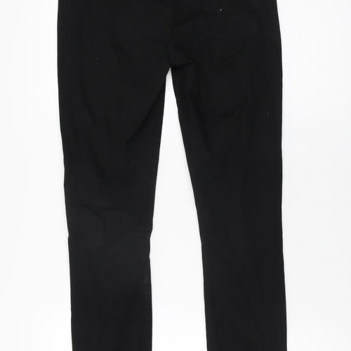 HELMUT LANG Womens Black Cotton Skinny Jeans Size 28 in L29 in Regular